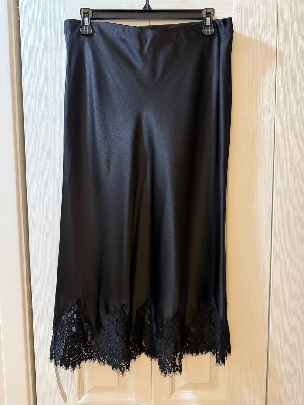 Reformation Carolina silk lace skirt size L - Picture 5 of 11